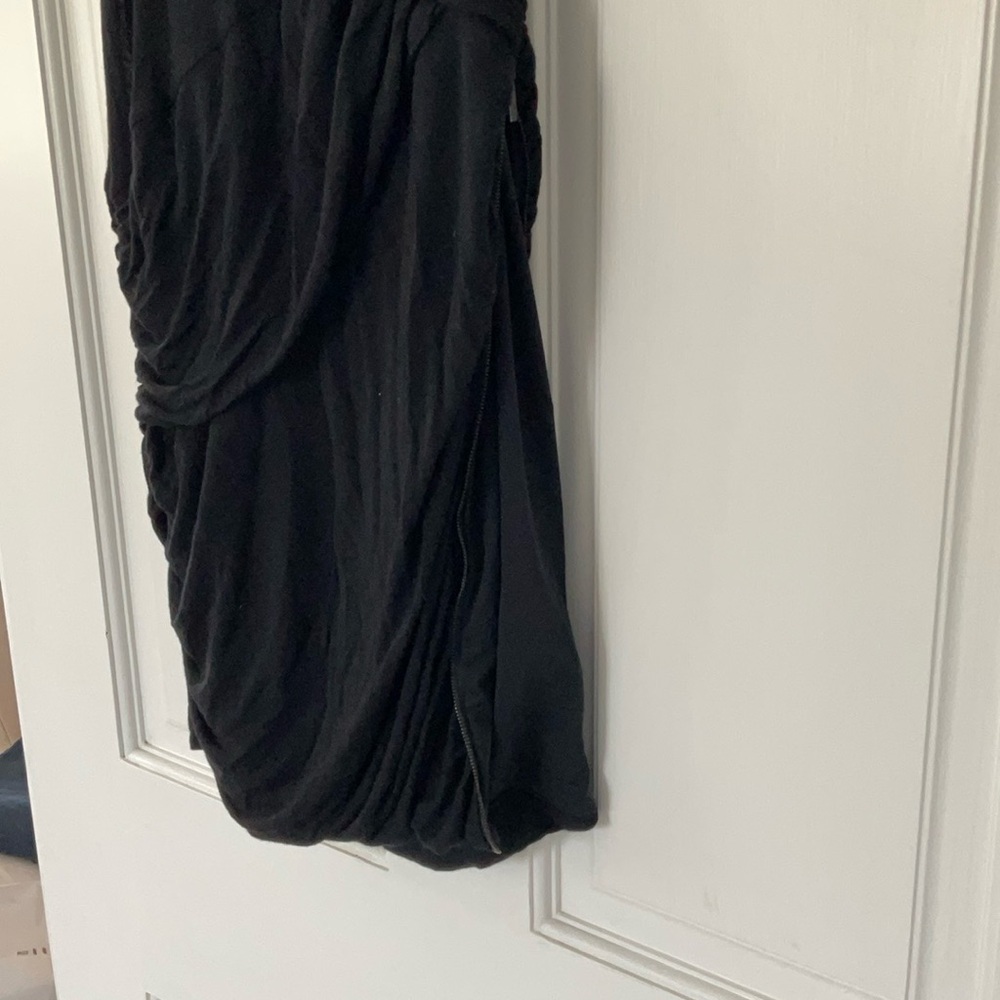 BCBGMaxAzria Black Asymmetrical Dress - Picture 6 of 15